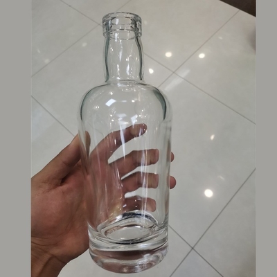 Electroplated Glass Bottle for Liquor Alcohol Whiskey Tequila Vodka 350ml 500ml 750ml