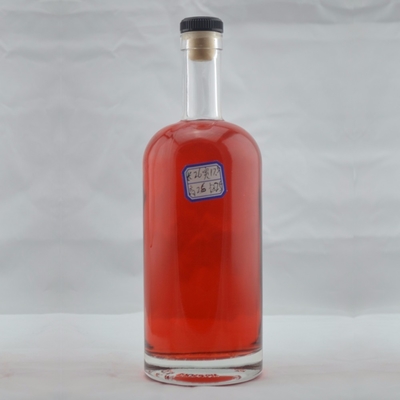 Guala Cap Sealing Type 500ml 700ml 750ml 1000ml Liquor Glass Bottle for Spirits