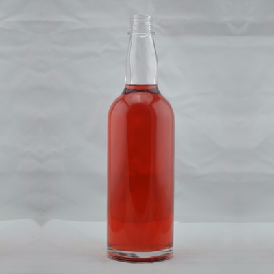 Guala Cap Sealing Type 500ml 700ml 750ml 1000ml Liquor Glass Bottle for Spirits