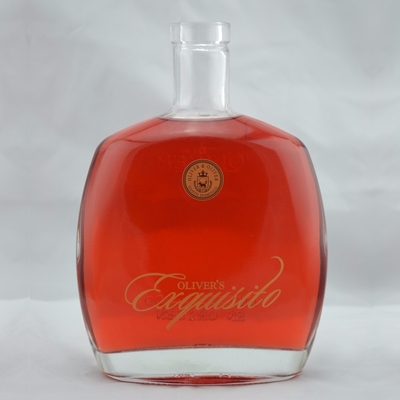 Guala Cap Sealing Type 500ml 700ml 750ml 1000ml Liquor Glass Bottle for Spirits