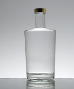 Decal Logo Customized 350ml 500ml 700ml 750ml 1000ml Glass Bottle for Rum Vodka Whisky Gin