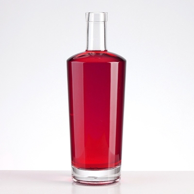 Decal Logo Customized 350ml 500ml 700ml 750ml 1000ml Glass Bottle for Rum Vodka Whisky Gin