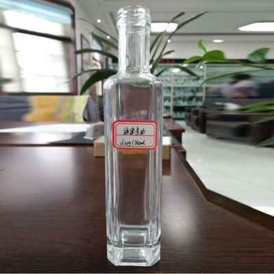 375ml Glass Bottle for Hot Stamping Icewine Rum Brandy Drinks and Cold Beverages