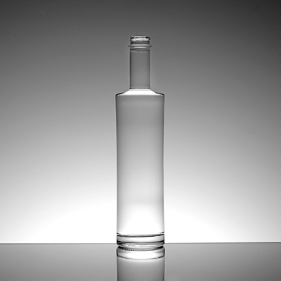750ml 700ml Clear Cork Top Spirit Wine Glass Bottle with Super Flint Glass Material