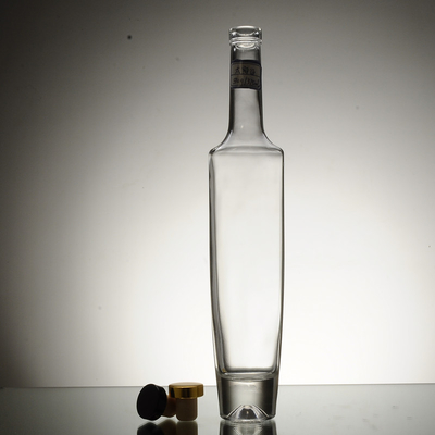 Super Flint Glass Vodka Spirit Glass Bottle with Guala Cap and Embossed Logo Product
