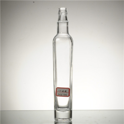 Decal Logo Clear 500ml Olive Oil Bottles for Distribution Needs