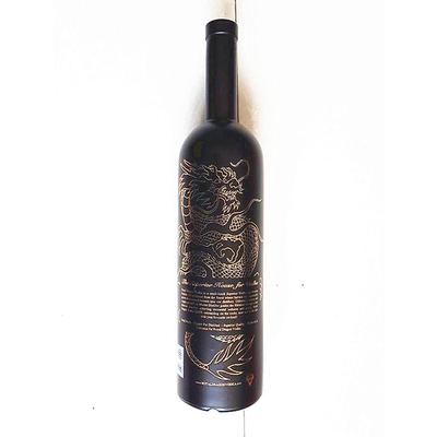 750ml Capacity White Liquor Glass Bottle in Rocket Shape for Drinks and Beverages
