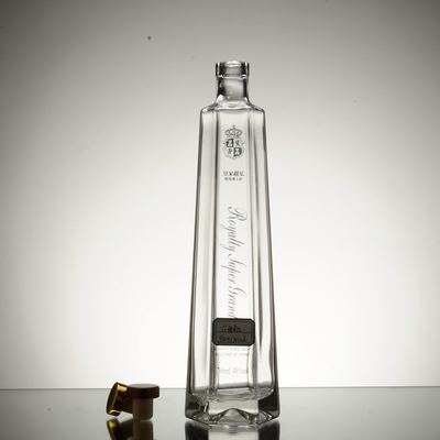 OEM Welcome 750ml Glass Beverage Bottles For Wine Whiskey Tequila Vodka Glass Glass