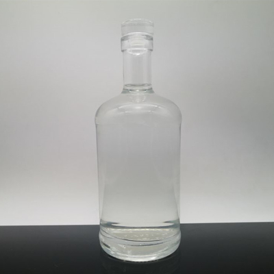 375ml 200ml 100ml Bottle Glass Gin Whisky Wine Vodka Spirit Glass Bottle with Cork
