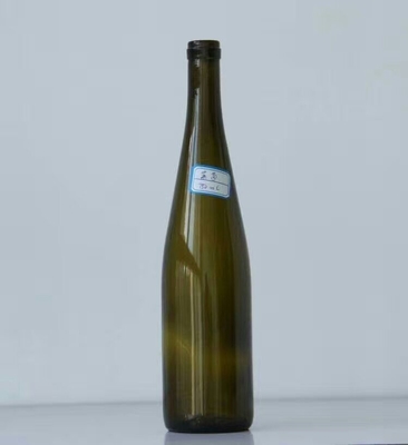 Raw Color Glass Material Antique Wine Bottle Frost Deep Process and TT Payment Term