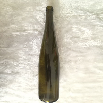 Raw Color Glass Material Antique Wine Bottle Frost Deep Process and TT Payment Term