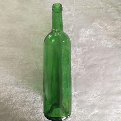 Raw Color Glass Material Antique Wine Bottle Frost Deep Process and TT Payment Term