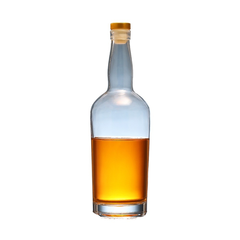 Decal Deep Process Super Flint Glass 750ml Glass Brandy and Gin Bottle Made of Design