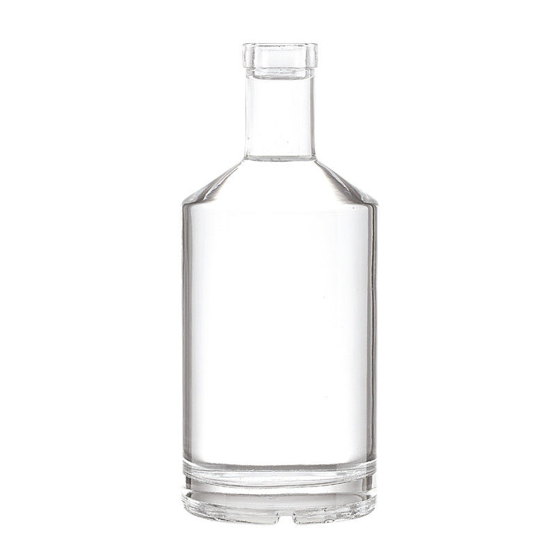 Customized 500ml 700ml 750ml Glass Bottle for Liquor Whisky Rum Gin Design Your Own