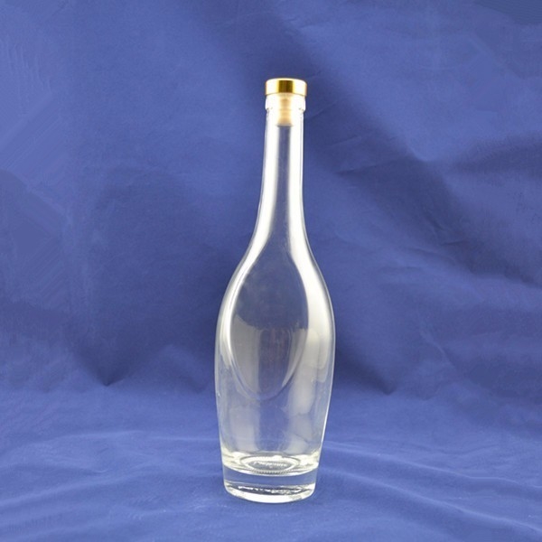 Custom Tequila Bottle with Clear Glass Material and Fast Shipping Delivery Time 20-30Days