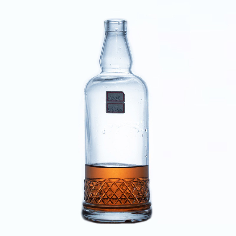 375ml 500ml 700ml 750ml 1000ml Glass Liquor Whisky Vodka Spirit Bottle with Guala Cap