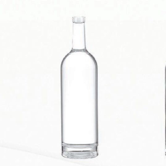 Customized Shape 1L 300ml Patron Tequila Water Liquor Alcohol Vodka Whisky Glass Bottle