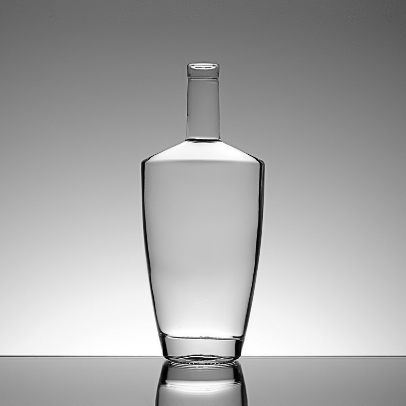 Super Flint Glass 375ml 500ml 700ml Bottles for Vodka Gin Whisky Rum Brandy Bulk Sale
