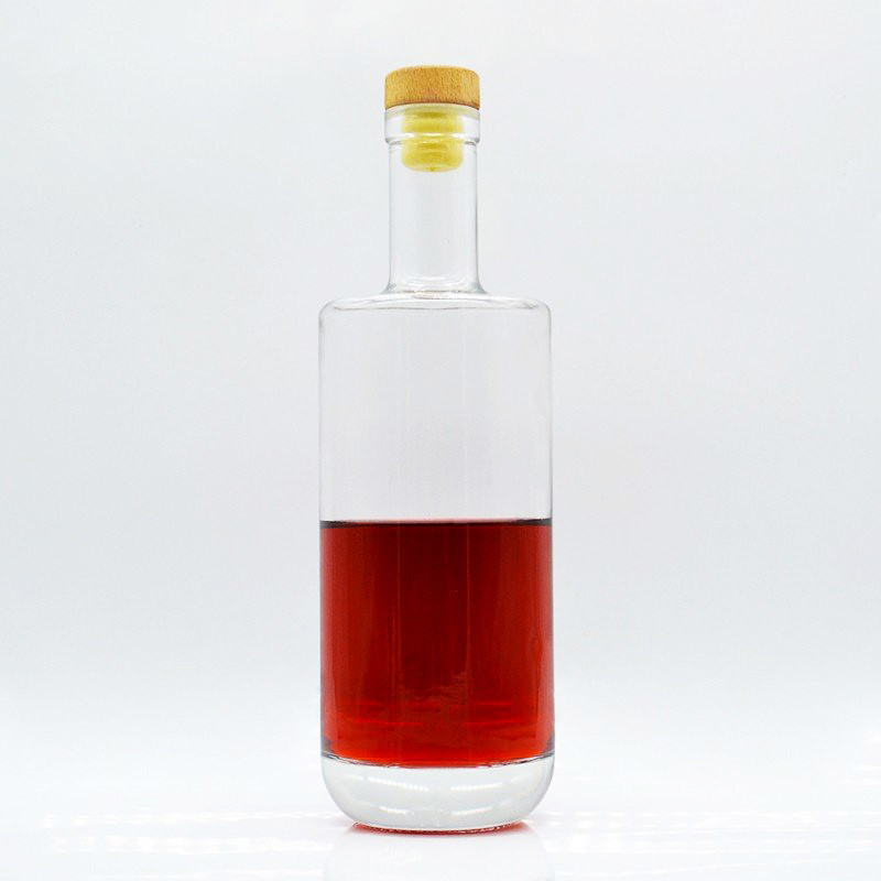 700ml Square Flask 250ml Gin Vodka Drink Liquor Glass Bottle from Yuncheng Ruisheng