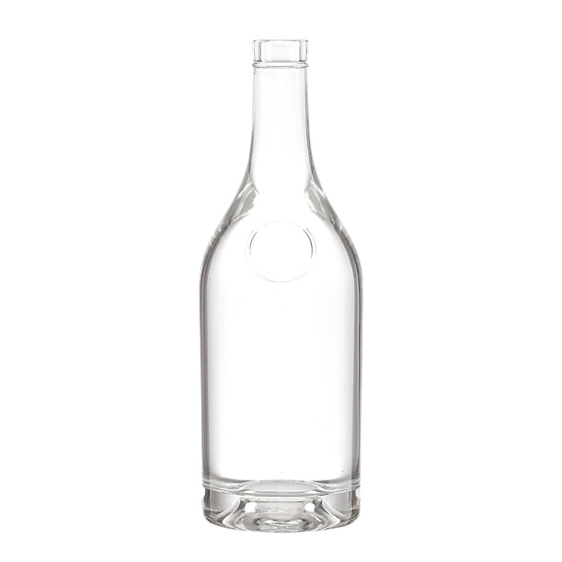 Super Flint Glass Material Sealing Type Cork 700ml Empty Glass Bottle for Liquor