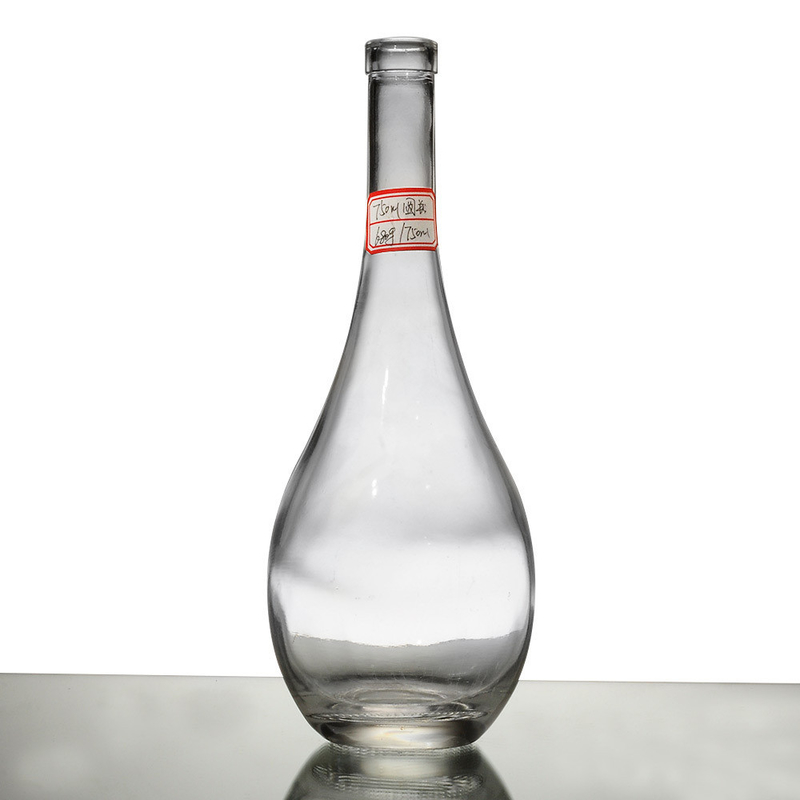 Customized 500ml 750ml 1L Liquor Spirit Glass Bottle with Super Flint Glass Material