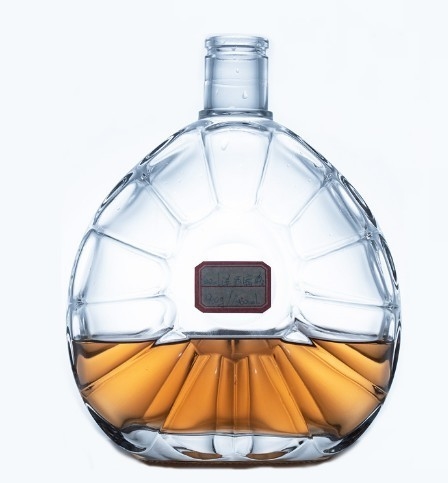 Industrial Beverage 1L Long Neck Glass Bottle with Cork of Whisky