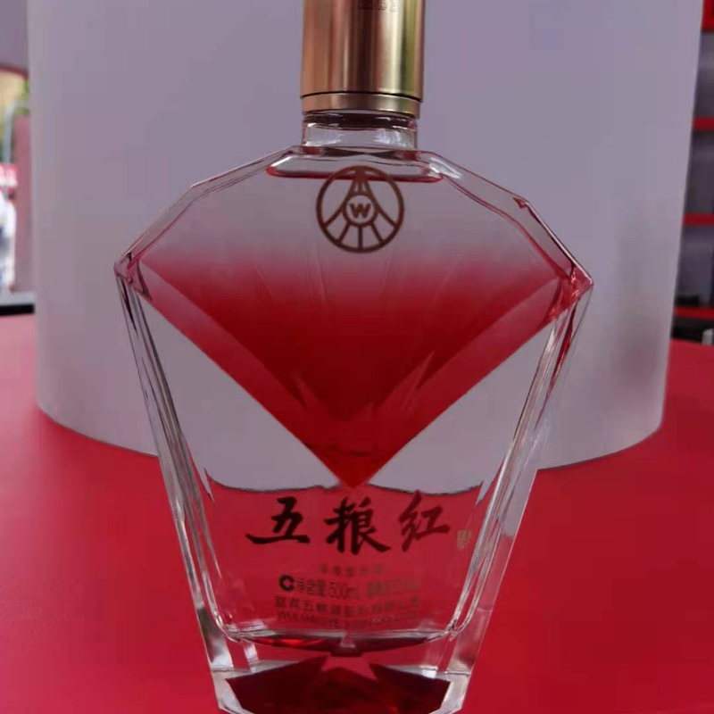 Private Label Cylindrical Empty Tall 550ml 750ml 780ml 1L Decal Bottle for Alcohol